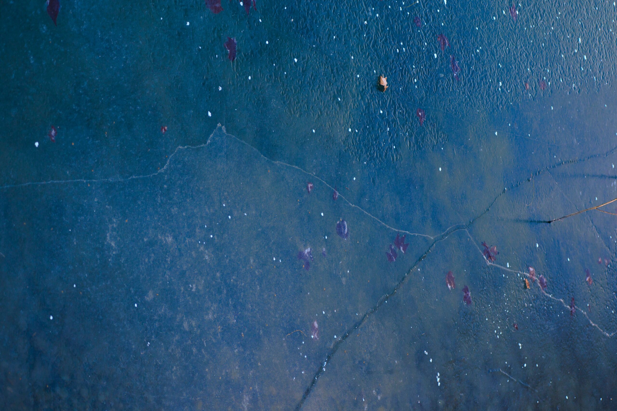 an aerial view of a body of water